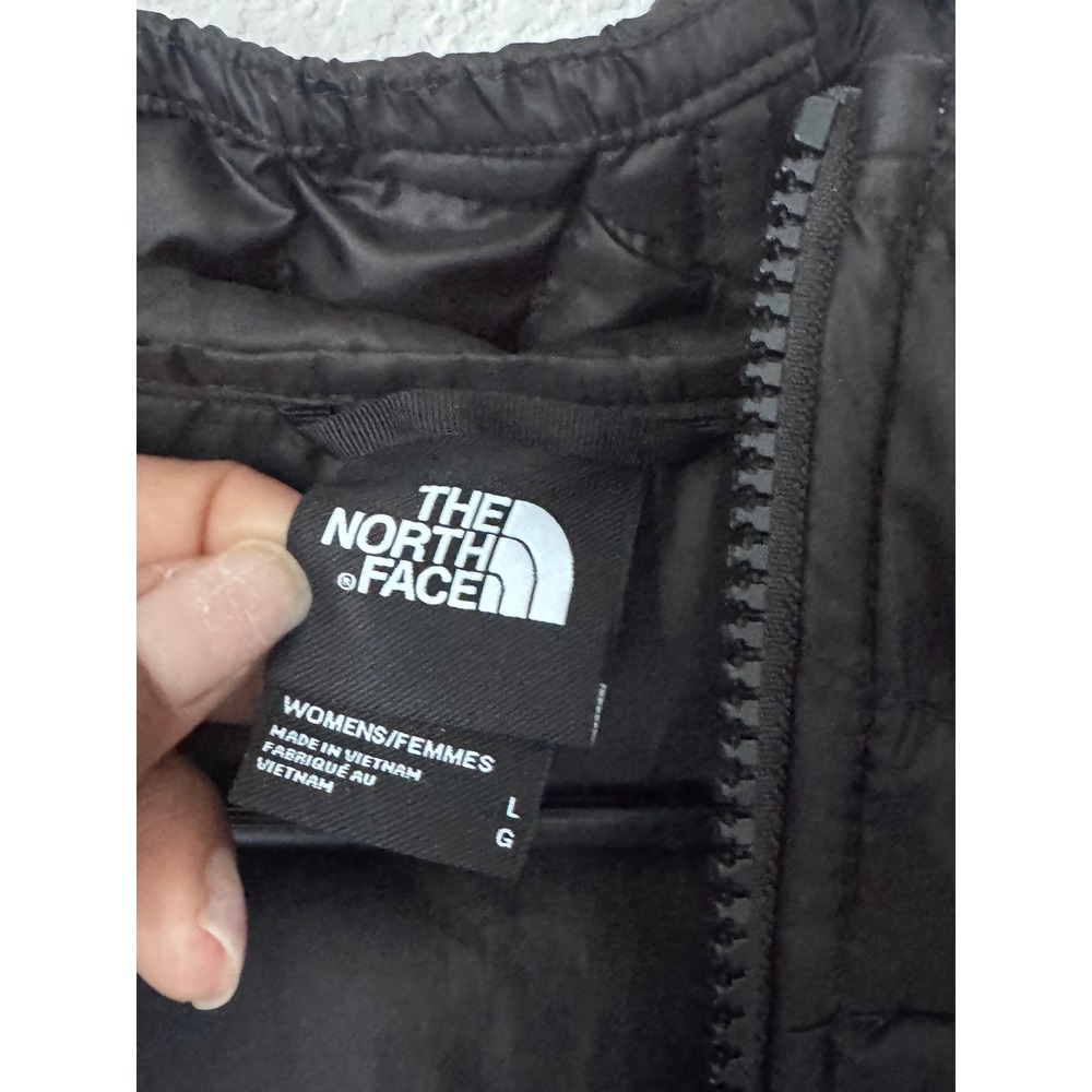 The North Face Womens Thermoball Parka II Black Quilted Hooded Jacket NF0A3XDG L - Picture 8 of 9